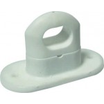 Ureche Plastic Rotativ - Alb 